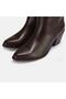 Large Size Women's Boots 41-42-43-44- Brown Leather - 7