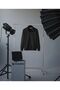 New Season Basic Premium Unisex Oversized Winter Warm Half Zipper Mock Neck Sweatshirt - 2