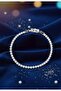 Silver Color Zircon Stone Waterway Bracelet - 2