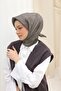 وشاح لامع منقوش - 8647 - مينك مات - 3