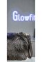 Women's Bitter Brown Long Fur Plush Chain Strap Shoulder & Hand Bag – Lined with Zipper (32X20 cm) - 6