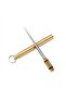 High-end multi-functional brass one-piece toothpick, fruit keychain, dental cleaning wonder, port... - 6