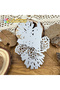 Original Christmas Pines Leaves Branches Candles Metal Cutting Dies Scrapbooking Decorative Embos... - 6