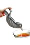 Silver Bird Shape Lemon Juicer Stainless Steel Manual Citrus Squeezer for Limes and Lemons Portab...