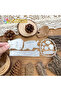Original Lovely Autumn Forest Hedgehog Metal Cutting Dies Scrapbooking Decorative Embossing - 4