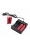 EU Portable DC 4.2V 1200mA Smart Charger 4 Slots For 18650 Rechargeable Lithium Battery Torch Flashl - 4