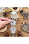 Original Lovely Fall Maple Leaves Half-cut Border Metal Cutting Dies Scrapbooking Decorative Embo... - 5