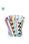multi 100pcs/lot All Kind of Straws in Random Color Christmas Decoration Paper Drinking Straws Chr