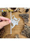 Original Lovely Hiding Cat Half-cut Border Metal Cutting Dies Scrapbooking Decorative Embossing - 5