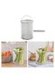 22cm Stainless Steel Fry Basket Kitchen Pasta Strainer Round Mesh Vegetable Fruit Filter Basket for - 3