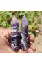 6-8cm Natural Dream Amethyst Quartz Tower Wand High Quality Healing Crystal Crystal Points For FengS - 4