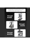 Delonghi Coffee Steam Nozzle Stainless Steel Open-Button Coffee Steam Nozzle Easy To Clean Suitab... - 6