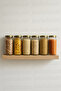 6-Piece Nut Jar 500ml Glass Food Jar with Metal Lid Storage Container Nut Jar - 7