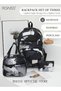 3-Piece Large Capacity Backpack Suit Camouflage Color Matching with Lunch Box Pencil Case Campus Sch