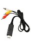 4875 HDMI to RCA AV 4K30Hz Converter Adapter