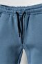 3 İp İki Diz Micro Ka Cargo Pocket Right Pocket Zippered Boys' Sweatpants - 2