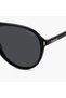 Polarized 57MM Grey Aviator Sunglasses - 6