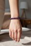 Amethyst Natural Stone Bracelet – Mystical Energy, Calm & Ancient Elegance Design
