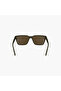 56 MM Brown Rectangle Sunglasses | L6011S Yeşil UV Protection Fashion Sunglasses for Unisex - 8