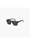 Men's 55 MM Grey Rectangle Sunglasses