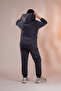 Women's Plus Size Sweatpants Anthracite - 3