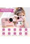 K27 Kids Instant Print Camera, 48MP, Zero Ink, 1080P Video, 32GB (Pink) - 2