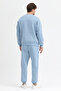 Men's Crew Neck Tracksuit Set - 6