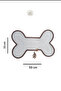 Decorative Handmade Dog Food Mat - 7