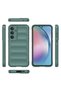 Samsung Galaxy A35 Case Black Shock-Absorbing Puffer Design Camera Protection Silicone Inflatable Look - 2