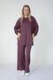 5862 - Stylish Comfortable Single Jersey Knit Loose Women's Set - 2