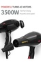 Professional Hair Dryer 3500W Ionic AC Motor with Diffuser & Nozzles - 5