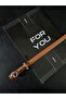 Genuine Curved Leather Design Long Buckle Thin Women's Belt, Coat Belt, Shirt Belt - 4