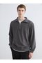 Sparkling Choices from Shining Store Zipper Collar Men's Sweatshirt