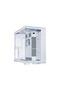 علبة ألعاب O11 D EVO RGB E-ATX ثنائية الحجرة، ARGB (أبيض)