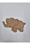 10 Pieces Cute Elephant Wooden Painting School DIY Activity Art 15 cm