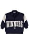 Winners Printed Sweatshirt for 2-5 Years - Navy Blue 4-5 Years - 2