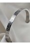 Ayetelkursi Steel Bracelet Silver Color Stainless Adjustable - 5