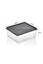 6 Pieces - 5 Lt Large Refrigerator Storage Container – Transparent Leakproof Food Storage and Organization Box - 5