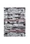 2-Piece Savan 4m2 Cotton Elastic-Free Carpet Cover (170X245)-Stone Pattern Powder - 3