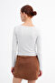 Buttoned Collar Blouse B0330 - 5