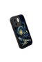Infinix Smart 9 Compatible Charming Sky Patterned Black Silicone Case - 3