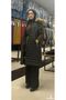 Women's Shearling Hooded Long Puffer Vest – Winter Lined, Zippered, with Pockets