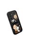 Samsung Galaxy S25 Compatible Black Silicone Cartoon Case Impact Protection - 3
