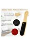 Double Sided Callus Remover Foot Care Wooden Pedicure File Brown 21cm - 3