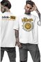 Unisex Music for Lonely Nights Ense Printed T-Shirt, Oversized Blink-182 Themed Crew Neck Tee Shirt
