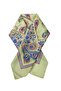 وشاح قطني منقوش 75×75 سم - 4