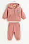 Hooded 2-Piece Tracksuit Set