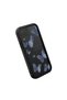 Samsung Galaxy M12/A12 Compatible Black Silicone Butterfly Pattern Impact Protection Case - 3