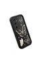 Samsung Galaxy A55 Compatible Quality Black Silicone Butterfly Pattern Shockproof Case - 2