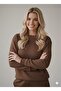 Women's Circular Neck Tracksuit Set - 2